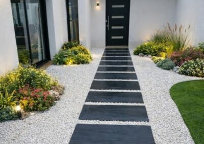 Allée de jardin