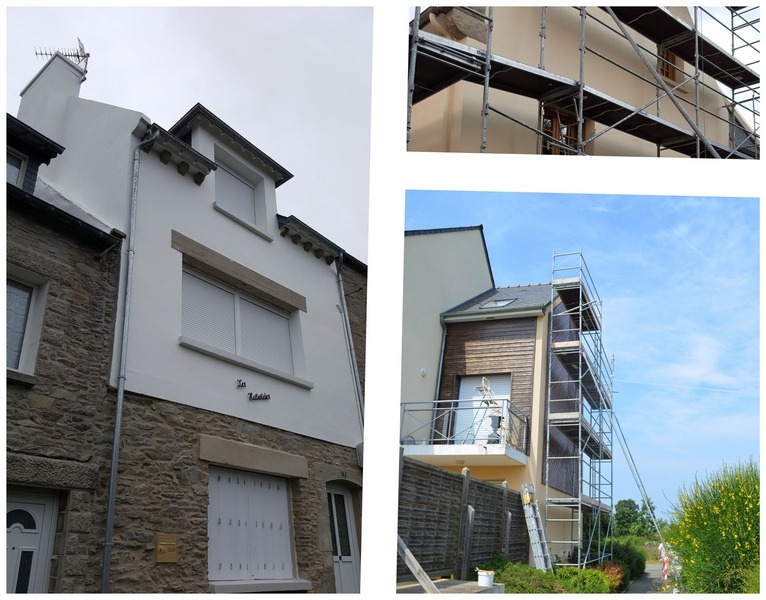 travaux ravalement façade saint cast le guildo